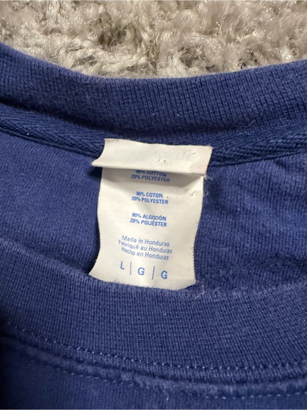 Navy 'COWBOYS FIT' Graphic Crewneck Sweatshirt - Picture 3 of 3